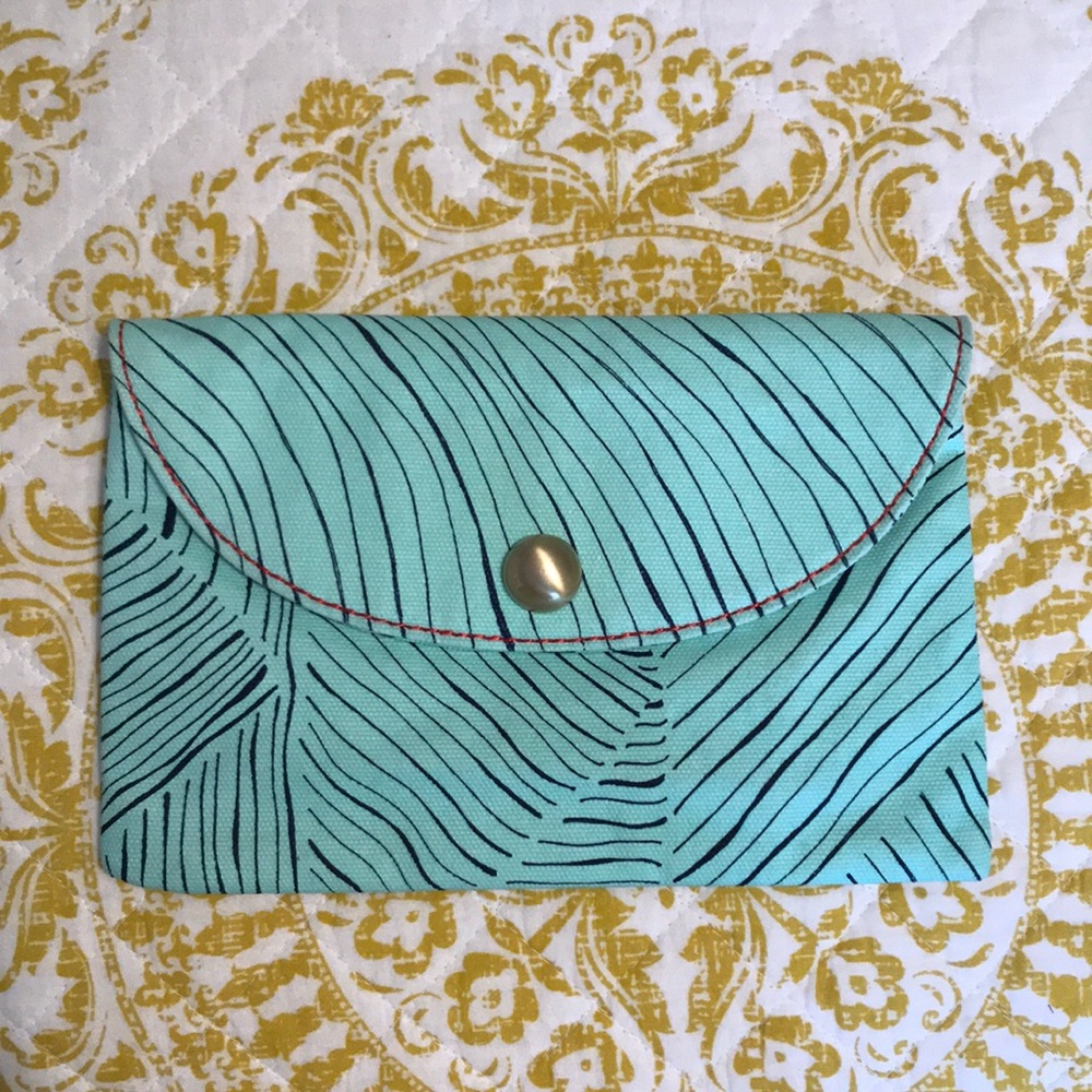 Pilcro and the Letterpress Clutch NWT